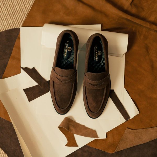 giày lười nam Diago Loafer Brown