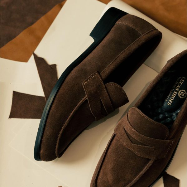 giày lười nam Diago Loafer Brown